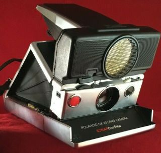 Vintage Polaroid Sx - 70 Sonar One Step Land Camera