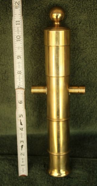 Black Powder Signal Cannon,  Civil War Signal Cannon,  Brass Signal Cannon. 4