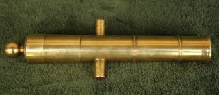 Black Powder Signal Cannon,  Civil War Signal Cannon,  Brass Signal Cannon. 5