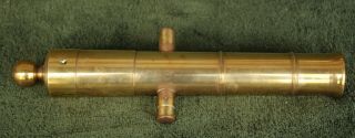 Black Powder Signal Cannon,  Civil War Signal Cannon,  Brass Signal Cannon. 6