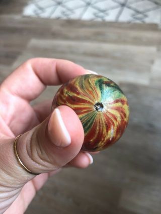 Giant Vintage Red Green,  Yellow Marble 7