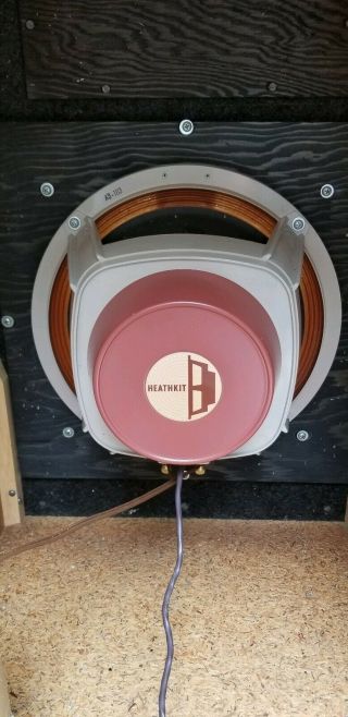 2 Vintage Heathkit As - 183 (jensen) Coaxial 2 Way Full Range 12 " Speakers