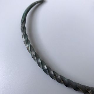 Celtic Bronze Age Neck Torque Torc Necklace Ring C1500 - 1200B.  C. 2