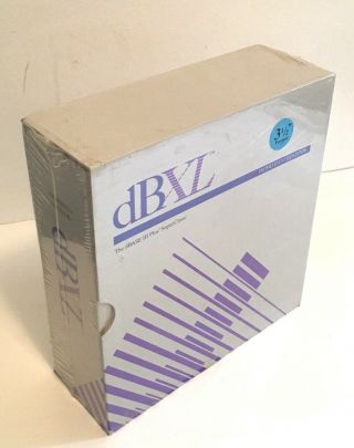 Dbxl Dbase Iii 3 Plus Superclone Wordtech Systems Vintage Software 3.  5 Format