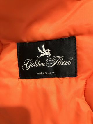 DEADSTOCK VTG Golden Fleece N - 3B Parka Jacket Size 40 Medium Made In USA Pilot 6
