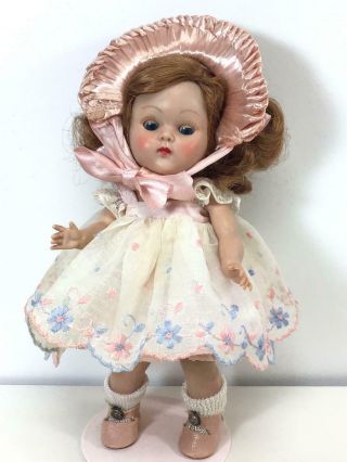 Rare Vintage 1952 Vogue 8 " Ginny Doll - Becky 62 From Debutante Series