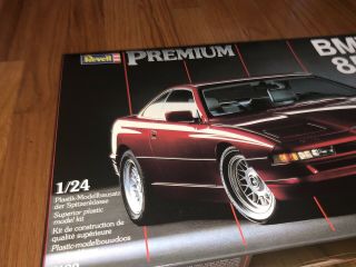 1/24 SCALE REVELL PREMIUM 7183 BMW 850i PLASTIC MODEL Car Kit Vintage Toy 850 I 3
