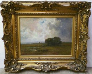 C.  W.  King - 19th/early 20th Century Signed Antique Landscape Oil Painting