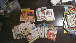 400 Count Box Of Vintage Baseball Cards Rc 1960s 1970s Nolan Ryan Reggie Jackson