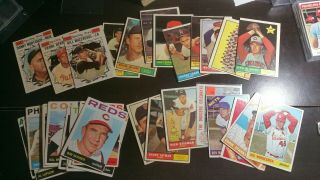 400 count box of Vintage Baseball Cards RC 1960s 1970s Nolan Ryan Reggie Jackson 3