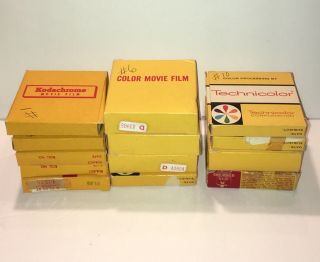 Vintage 1950s 1960s 8MM Home Movie Reels Holiday Pets Baby Birthday California 2