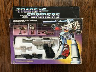 Transformers G1 - Vintage 1980s Decepticon Megatron /,  Rare