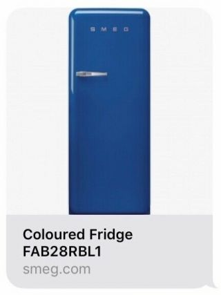 Rarely used/Excnt care/2nd home SMEG 50’S Style Refrigerator with freezer FAB28 4