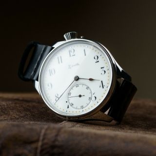 Marriage antiques wristwatch Zenith mens watch swiss vintage pocket movement 7