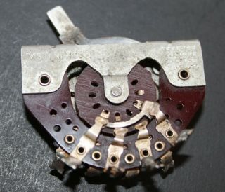 Vintage 1953 Fender Crl 1452 3 Way Selector Switch 3 Patents 1953 - 1962