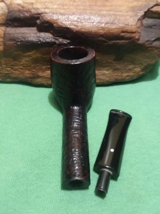 VINTAGE DUNHILL SHELL BRIAR GROUP 3 ESTATE PIPE MADE IN 1972 5