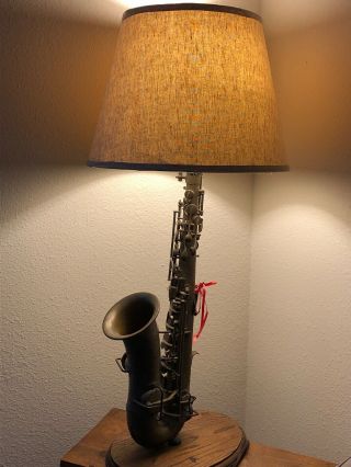 1919 Vintage Saxophone Lamp