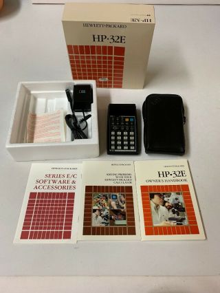 Vintage Hewlett Packard 1978 Hp - 32e Scientific Calculator Old Stock