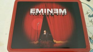 Rare Vintage The Eminem Show Metal Lunch Box Thermos 2002 Marshall Mathers Neca