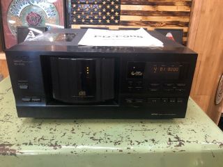 Vintage Pioneer Pd - F908 101 Disc Cd Player/changer - Very,  No Remote