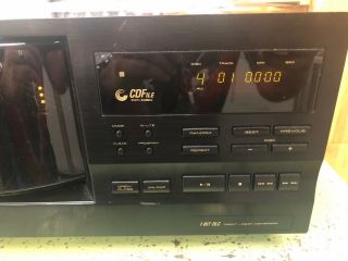 Vintage Pioneer PD - F908 101 Disc CD Player/Changer - Very,  No Remote 2
