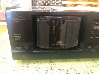Vintage Pioneer PD - F908 101 Disc CD Player/Changer - Very,  No Remote 3