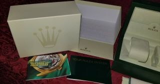 Vintage Rolex Box submariner papers book 4