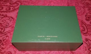 Vintage Rolex Box submariner papers book 7