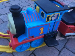Thomas the Train (2) Rare Vintage Peg Perego Ride - on,  (1) Annie Clarabel Caboose 12
