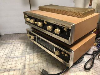 Vintage Bell Carillon 6060 Tube Amplifier and 6070 Tube Tuner 6