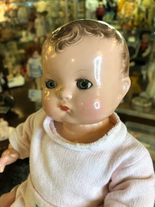 1930’s Effanbee Composition Patsy Baby Doll Sweet Pink Outfit Just The Cutest 2