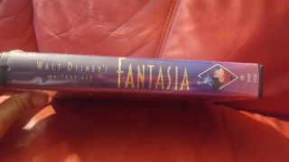 Fantasia (VHS,  1991) Walt Disney Masterpiece RARE ISBN 1 - 55890 - 132 - 9 3