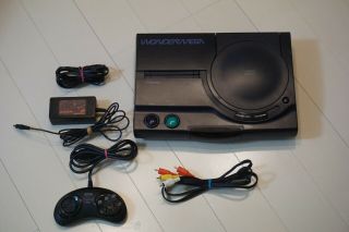 Wonder Mega Rg - M2 Sega Victor Black Console Rare