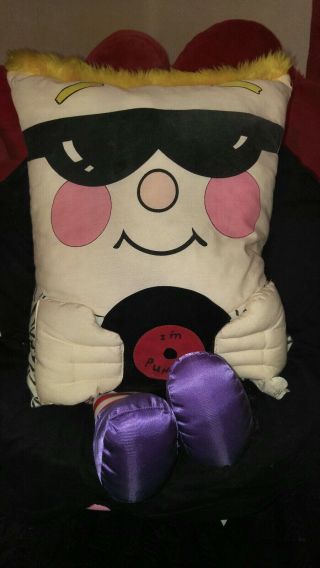 22 " Vtg 1985 Punky Pillow People Rare Plush Toy Doll 80s Tanner Springs