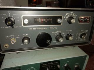 Hammarlund HQ - 215 Vintage Ham Radio Receiver SN 34823096 6
