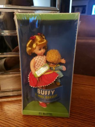 Vintage 1967 - Mattel - Family Affair - Buffy & Mrs.  Beasley Dolls -,