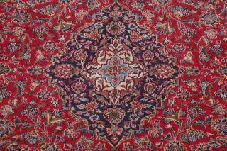 Vintage Traditional Floral RED Hand - made Area Rug Living Room Wool Carpet 10x13 5