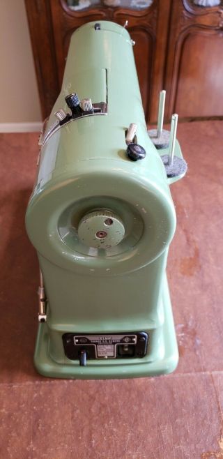 Vintage Elna Supermatic Sewing Machine with Portable Case 3