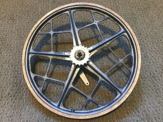 pair Motomag 2 II BMX wheels for Mongoose and more,  vintage old school rims 5