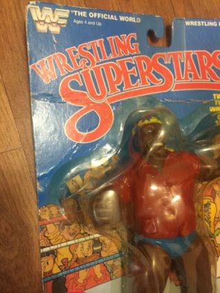 WWF Ljn Toys Special Delivery Jones Wrestling Superstars MOC Vintage 1985 4