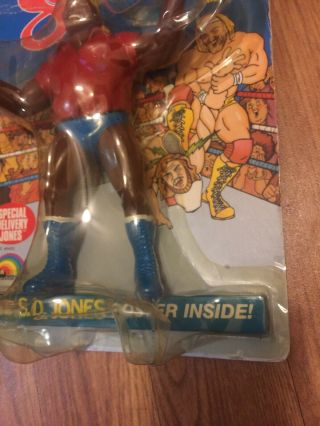 WWF Ljn Toys Special Delivery Jones Wrestling Superstars MOC Vintage 1985 5
