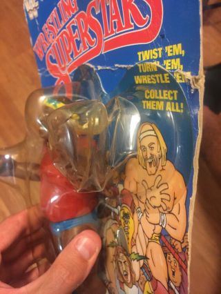 WWF Ljn Toys Special Delivery Jones Wrestling Superstars MOC Vintage 1985 7