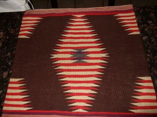Navajo Rug Blanket Vintage Indian Rug Native American Navajo Or ? Diamond Shape