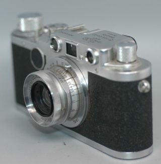 Leica IIc Shark Skin Rangefinder camera w 35mm f3.  5 Summaron lens - Rare Ex, 6