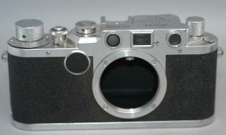 Leica IIc Shark Skin Rangefinder camera w 35mm f3.  5 Summaron lens - Rare Ex, 7