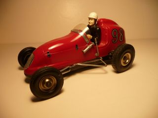 Vintage Ohlsson & Rice Inc. ,  Tether Car 98 In Red Color With Driver