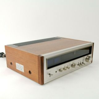Pioneer Tx - 9100 Stereo Am/fm Tuner W Dual Meter Tuning Variable Volume Vtg 1970s