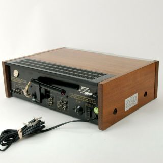 Pioneer TX - 9100 Stereo AM/FM Tuner w Dual Meter Tuning Variable Volume Vtg 1970s 4