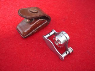 CARL ZEISS 27X MAGNIFYING GLASS LOUPE THREAD COUNTER VINTAGE ANTIQUE SMALL RARE 3