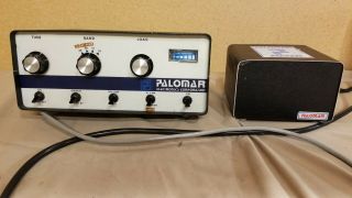 Vintage Palomar 300a Bi Linear Tube Amplifier W/ Power Supply - Ham Radio